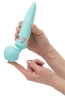 BMS Enterprises Pillow Talk Sultry Rotating Wand Teal from BMS Enterprise at $79.99