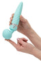 BMS Enterprises Pillow Talk Sultry Rotating Wand Teal from BMS Enterprise at $79.99