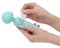 BMS Enterprises Pillow Talk Sultry Rotating Wand Teal from BMS Enterprise at $79.99