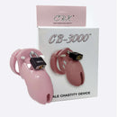 CBX Male Chastity CB-3000 Male Chastity Device Solid Pink 3.25 inches at $149.99