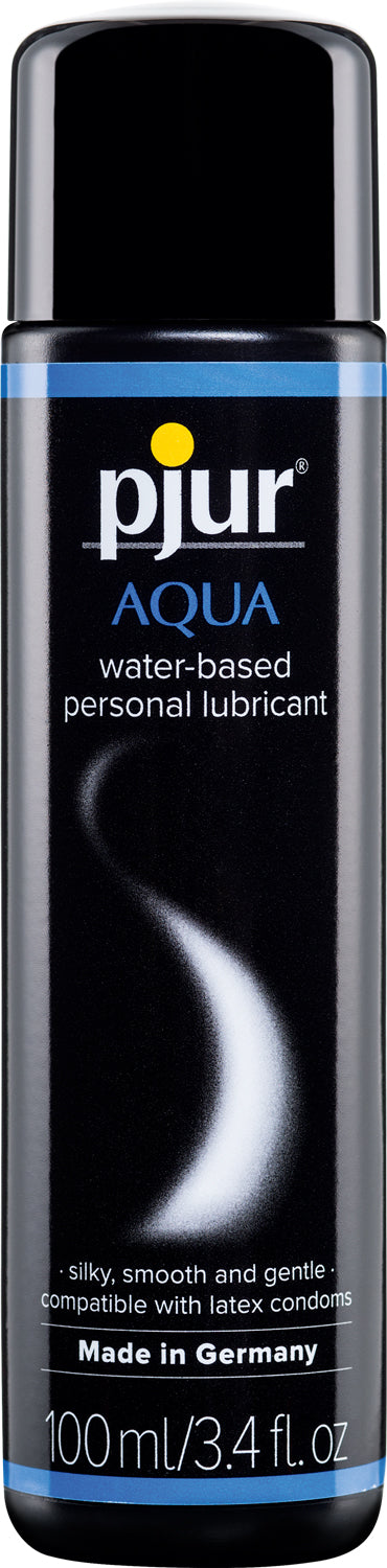 PJUR Lubricants Pjur Aqua Water Based Lubricant 100ml at $13.99