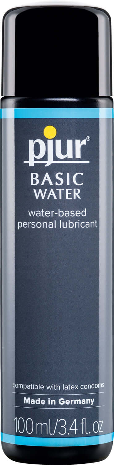 Pjur Basic Water-Based Lubricant 100ml  Long-Lasting & Safe