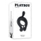Playboy Triple Play Cock Ring - Elevate Your Intimate Play with Triple the Pleasure