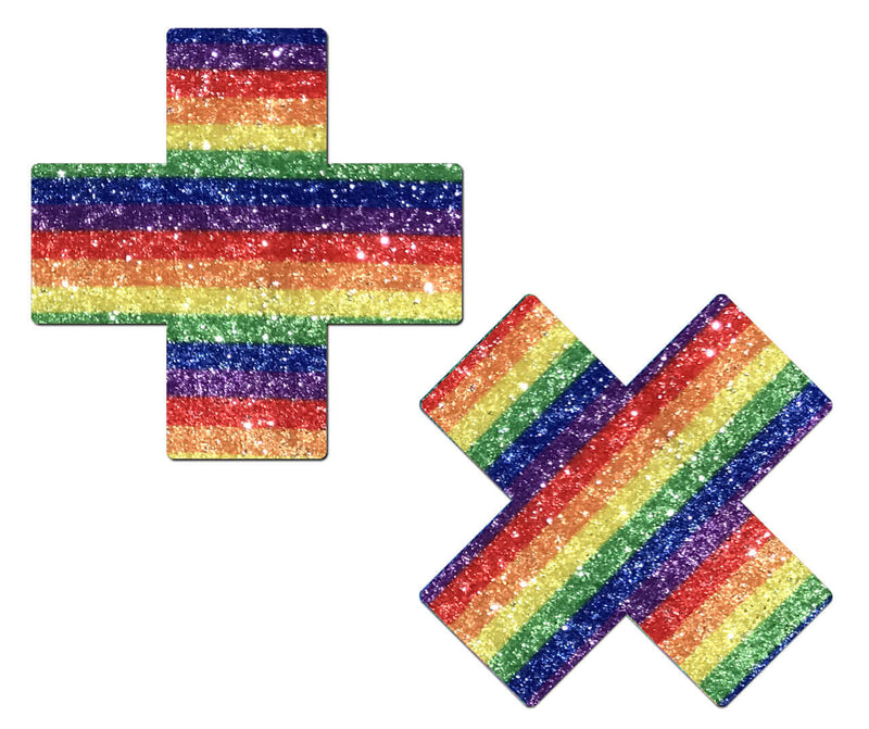 Pastease PASTEASE GLITTERING RAINBOW CROSS at $7.99