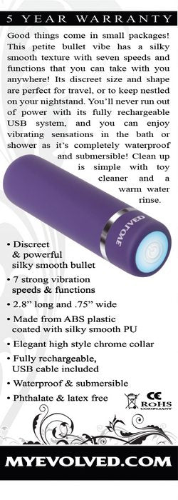 Evolved Novelties Petite Purple Passion Vibrator at $25.99