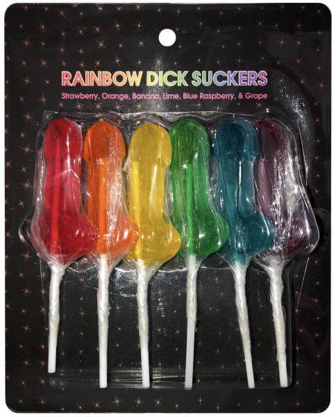 Kheper Games Rainbow Dick Suckers at $9.99