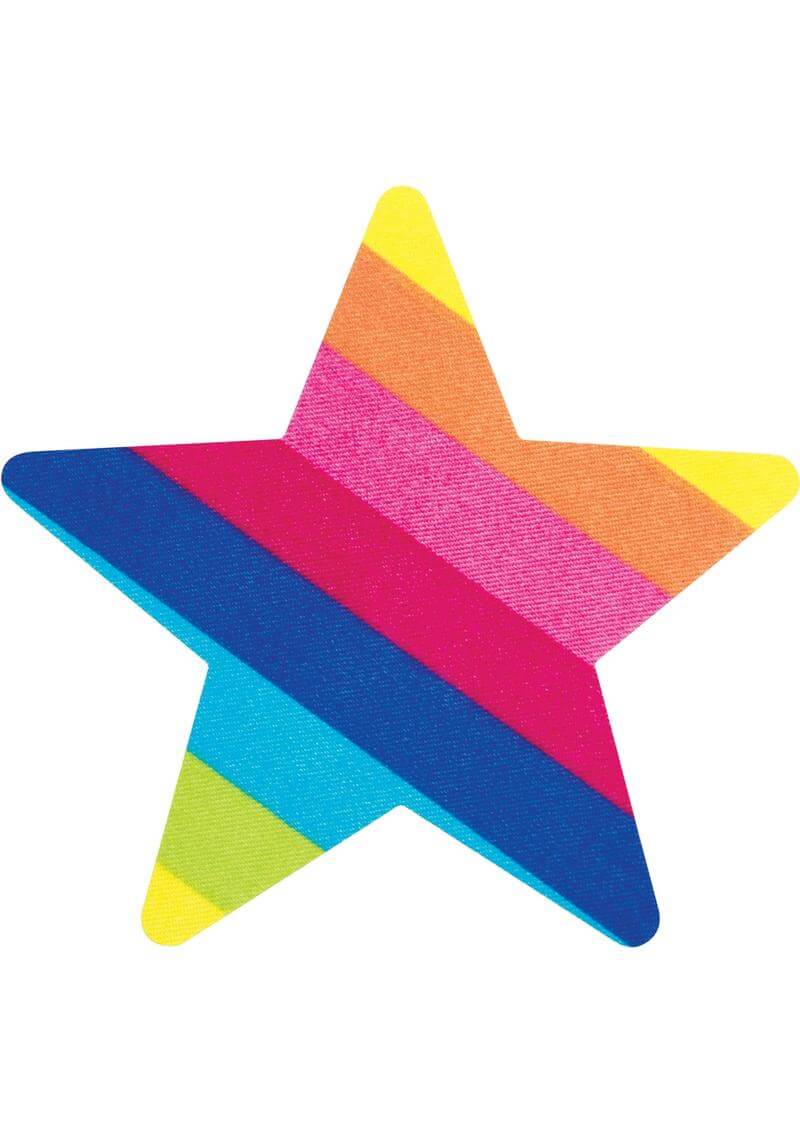 X-Gen Products PEEKABOO PASTIES RAINBOW STARZ at $10.99