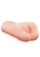 Pipedream Extreme Young Tight Snatch realistic male masturbator with lifelike flesh lips and soft Fanta Flesh material.