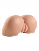Pipedream Extreme Toyz Dirty Talk Interactive Fuck Me Silly Super Stroker Beige realistic adult toy.