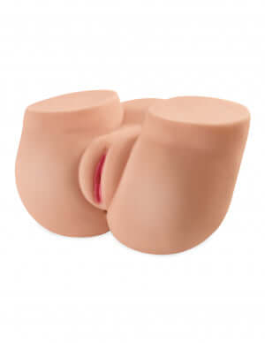 Pipedream Extreme Toyz Dirty Talk Interactive Fuck Me Silly Super Stroker in beige - realistic Fanta Flesh male masturbator