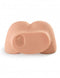 Pipedream Extreme Toyz Dirty Talk Interactive Fuck Me Silly Super Stroker in Beige laying flat, featuring Fanta Flesh material.