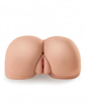 Pipedream Extreme Toyz Dirty Talk Interactive Fuck Me Silly Super Stroker Beige realistic nympho masturbator with Fanta Flesh material.