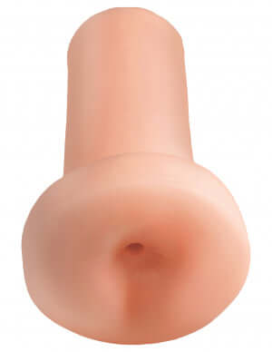 Pipedream Extreme Toyz Freshman Fuckslut Anal Stroker in beige, providing realistic and tight anal stimulation for enhanced pleasure.
