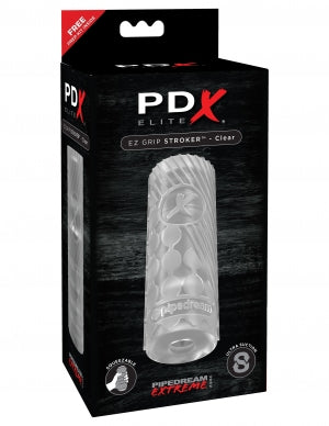 Pipedream Products PDX Elite EZ Grip Stroker Clear at $29.99