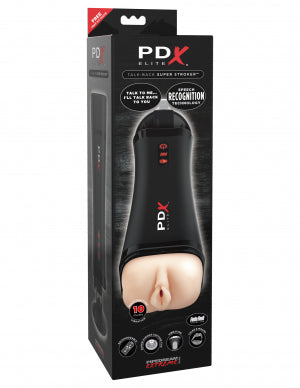 Pipedream Products PDX Elite Talk Back Super Stroker at $119.99