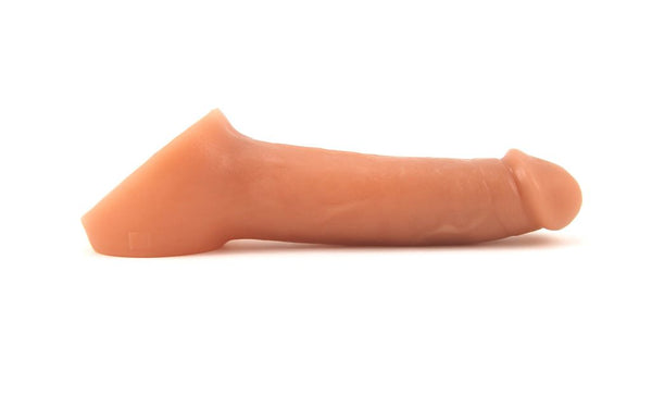 Vixen Creations Ride On Vixskin Caramel Prosthetic Penis Enhancer at $139.99