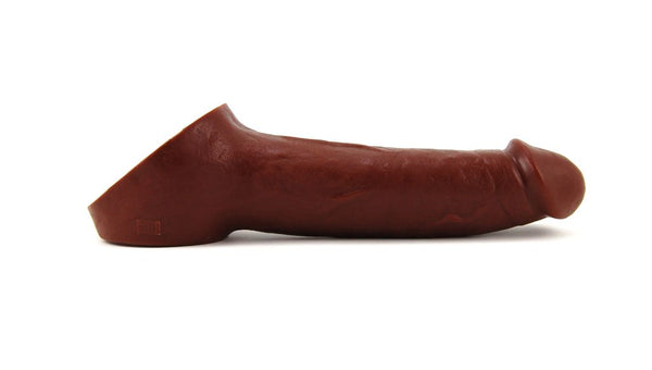 Vixen Creations Vixen Creations Ride On Silicone PPA Penis Extension Chocolate at $139.99