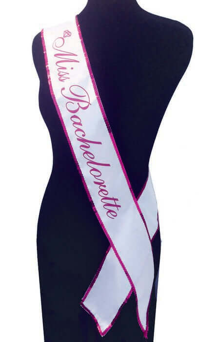 Little Genie MISS BACHELORETTE SASH at $6.99