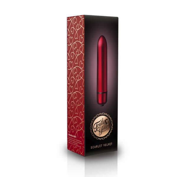 Rocks Off Truly Yours Scarlet Velvet 10 Speed Bullet Vibrator at $16.99