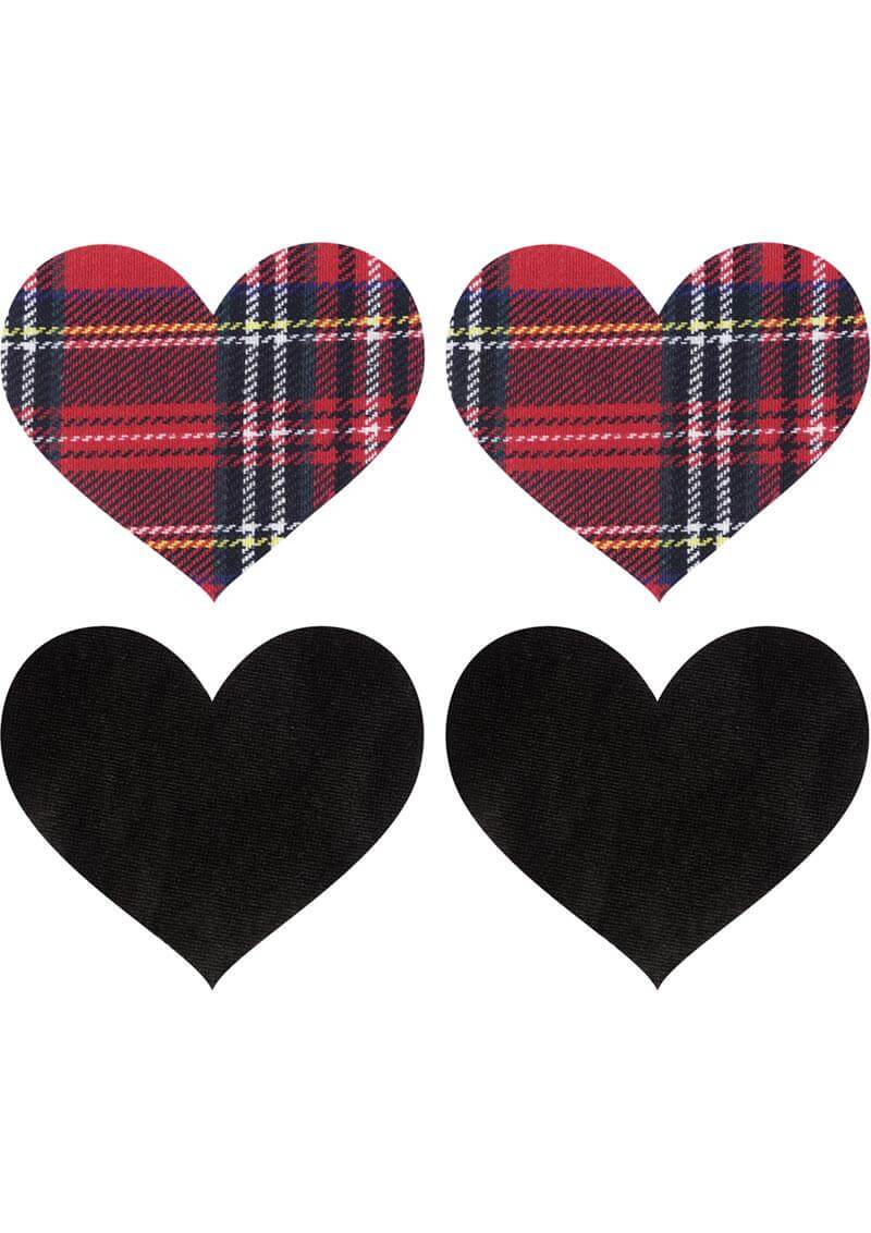 PASTIES SCHOOL GIRL HEARTS-0