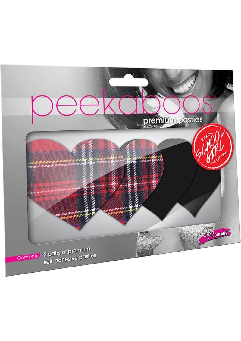 PASTIES SCHOOL GIRL HEARTS-1