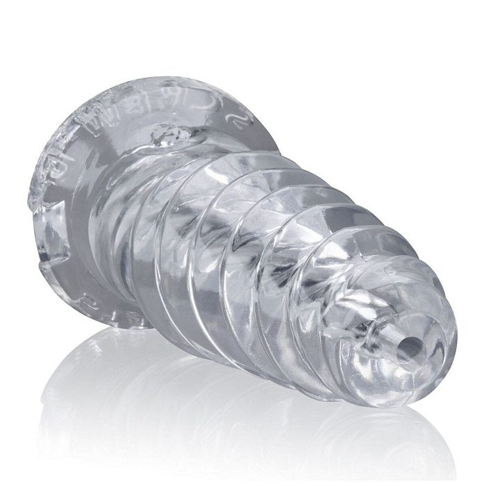 OXBALLS Screw’d Spiral Joy Toy Clear from Oxballs at $34.99