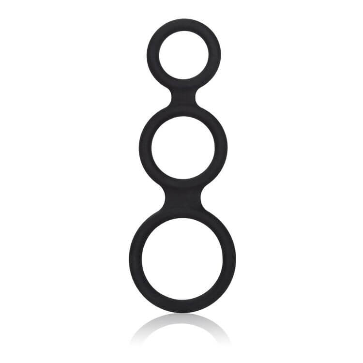 California Exotic Novelties Mansizer Maximizer Enhancer Ring Black at $5.99