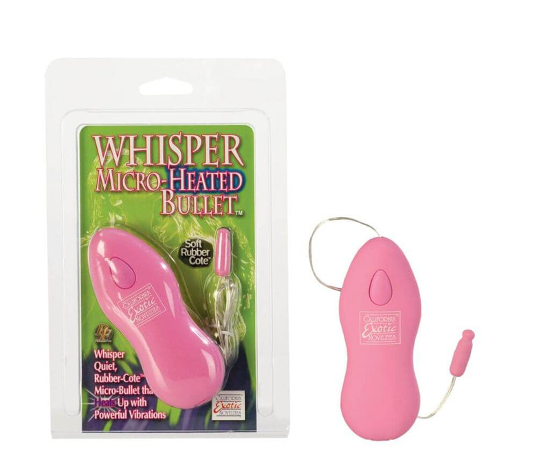 California Exotic Novelties WHISPER MICRO HEATED PINK at $10.99