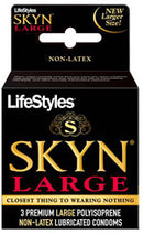 Paradise Products Lifestyles Skyn Large Condoms 3 Pack at $3.99