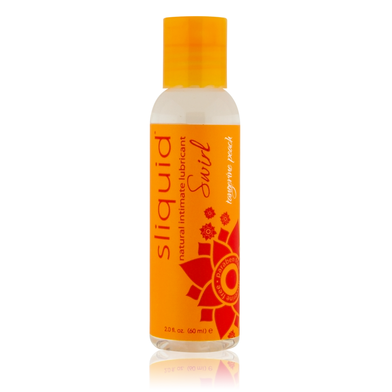 SLiquid Lubricants Sliquid Swirl Tangerine Peach Water Based Lubricant 2 Oz at $7.99