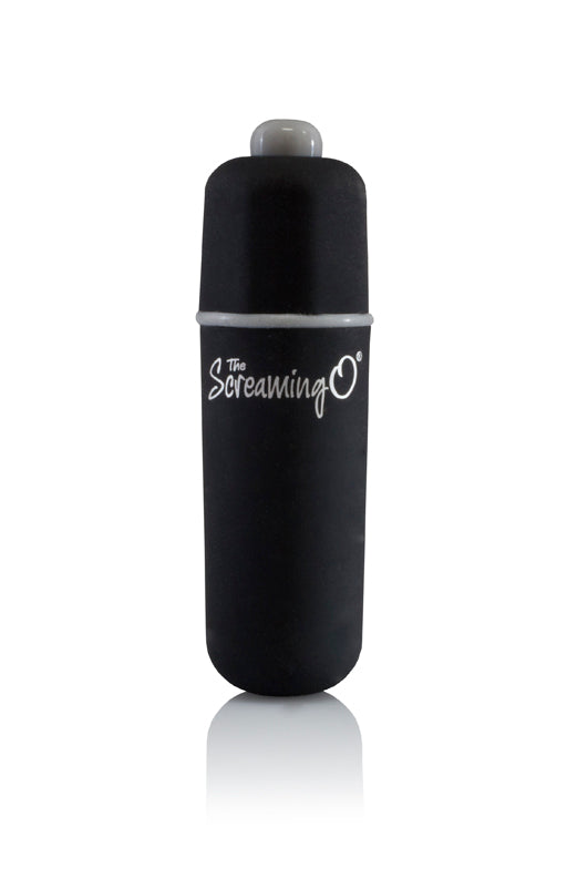 Screaming O The Screaming O 3-N-1 Soft Touch Bullet Black Vibrator at $7.99