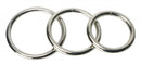 XR Brands Master Series Trine Steel Cock Ring Set at $8.99