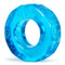 Sprocket Cock Ring in blue, featuring a unique and blubbery design for maximum comfort and high performance.