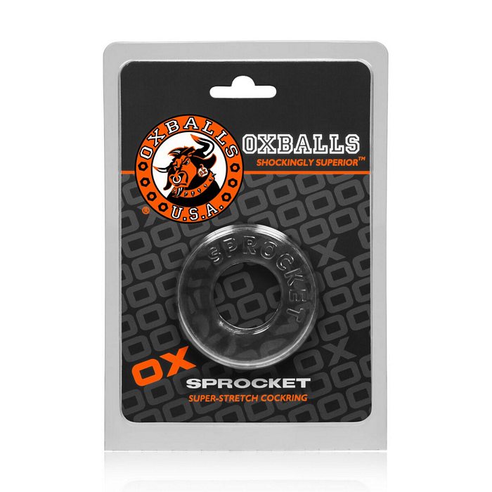 OXBALLS Oxxball Sprocket Cock Ring Clear at $11.99