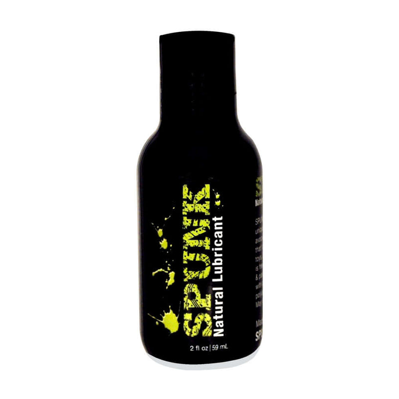 Spunk Lube Natural Oil-Based Personal Lubricant 2 oz bottle made with coconut and avocado oils for natural moisturization