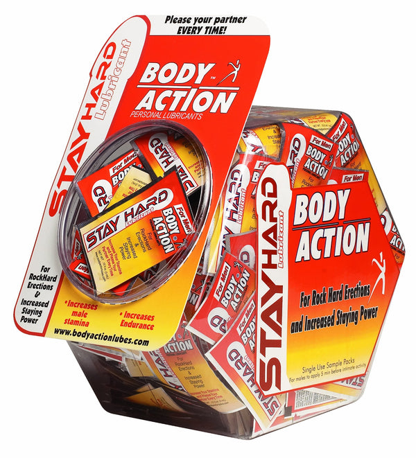 Body Action Products Stayhard Pillow Packs 144 pc Display at $199.99