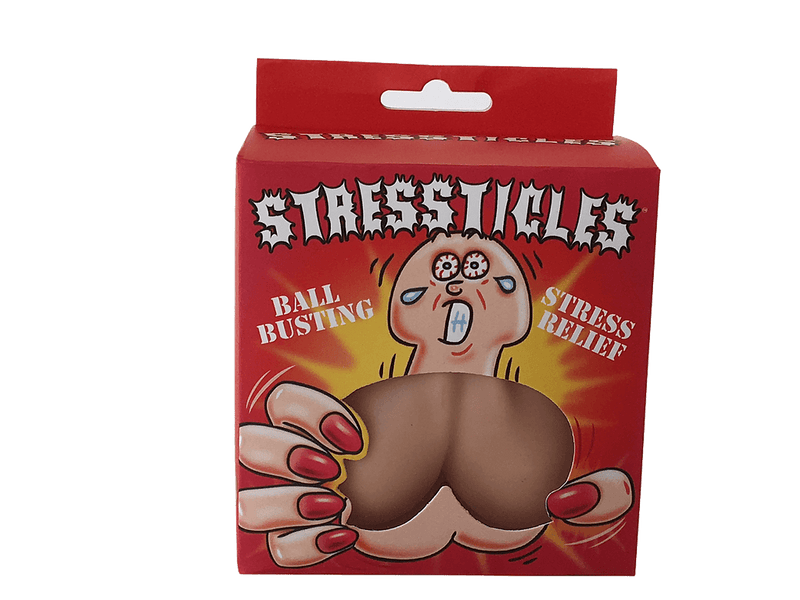 HOTT Products Stressticles Testicle Shaped Stress Balls at $12.99