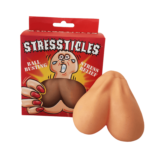 HOTT Products Stressticles Testicle Shaped Stress Balls at $12.99