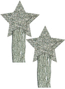 Pastease Pastease Star Tassel Silver Pasties at $8.99