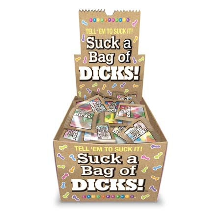 Little Genie Suck A Bag Of Dicks Display from Candy Prints at $32.99