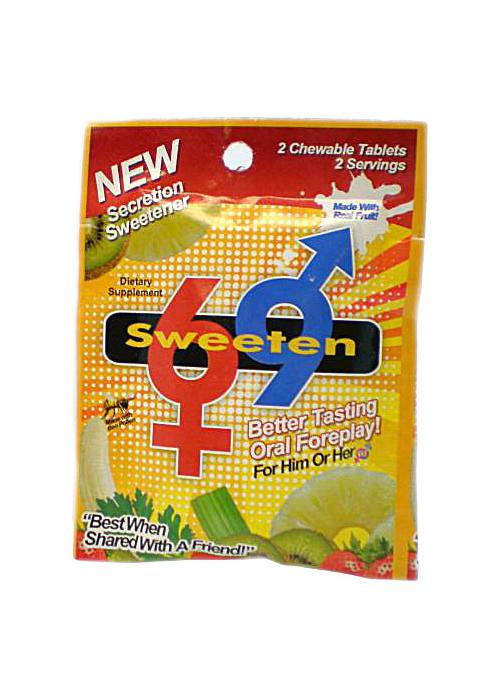 Sweeten 69 Chewable Tablets - Enhance Your Intimate Moments