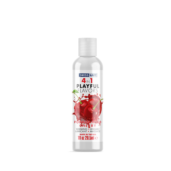 MD Science Swiss Navy 4 In 1 Playful Flavors Poppin Wild Cherry 1 Oz at $4.99