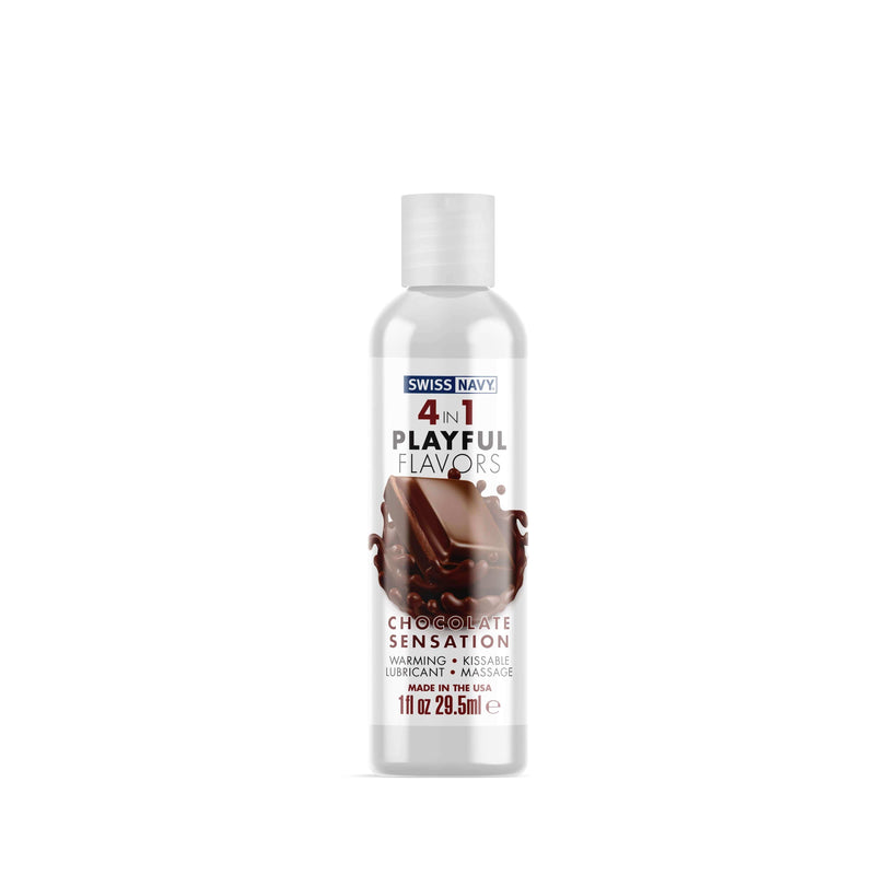 MD Science Swiss Navy 4 In 1 Playful Flavors Chocolate Sensations 1 Oz at $4.99