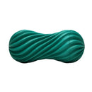 Tenga Flex Fizzy Green Male Masturbator - Spiral Ribbed Sensation for Solo Pleasure