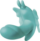 Evolved Novelties The Butterfly Effect Clitoral and G-Spot Teal Green Rabbit Style Vibrator at $74.99