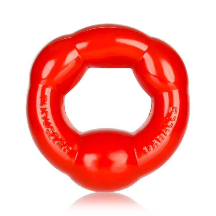Oxballs Thruster Cock Ring Red for Ultimate Dick Enhancement