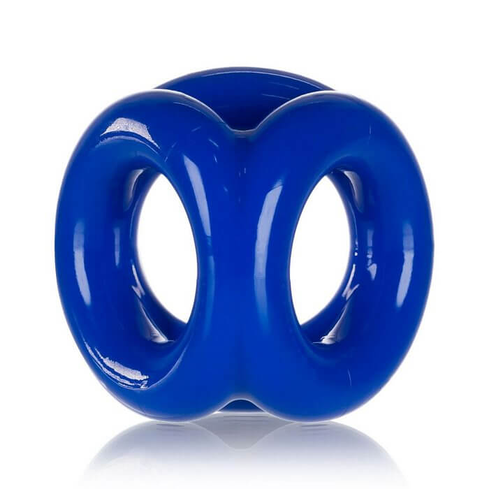 Atomic Jock Tri Sport blue triple cock ring for ultimate pleasure and comfort.