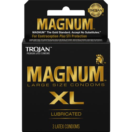 Paradise Products Trojan Magnum XL Latex Condoms 3-pack at $4.99