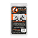 Packaging of Truckt 2-Piece Cock Ring Set by Oxballs, featuring super stretchy, skinflex-TPR rings for superior grip and multiple fits.