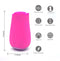 Tulip Pro Suction Vibe Pink Rechargeable Vibrator